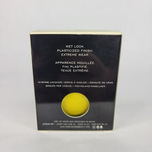 Marc Jacobs Enamored Lacquer Nail Colour "Lux" 124 Yellow Mustard Nail Polish - Picture 6 of 6